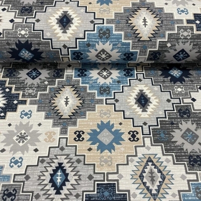 Gri Klasik Kilim Panama Keteni