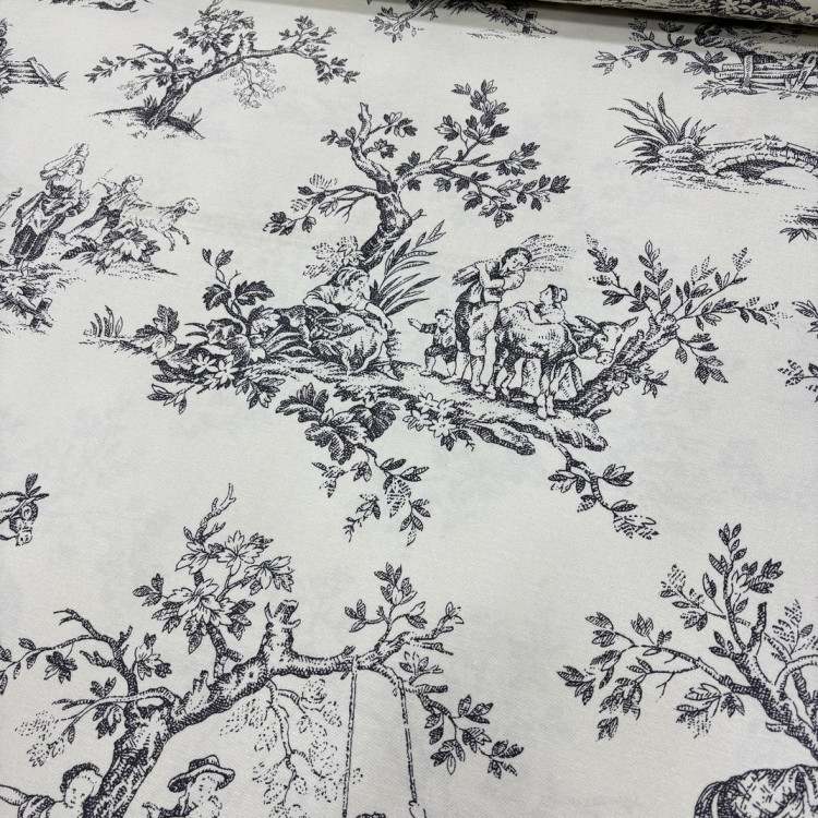 Desenli Duck Kumaş Desenli Duck Kumaş