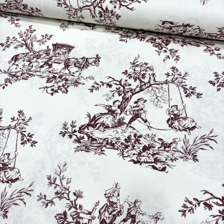 Desenli Duck Kumaş Desenli Duck Kumaş