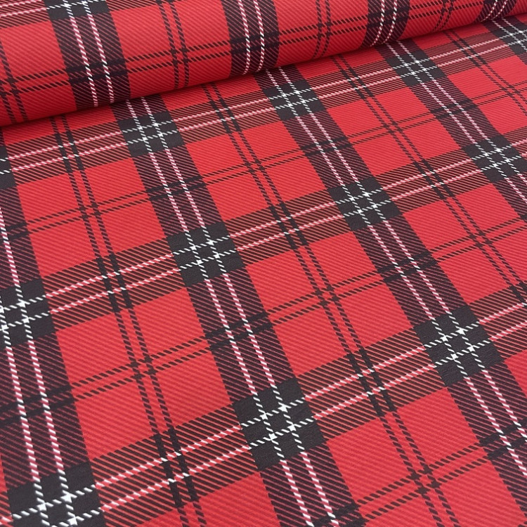 Yılbaşı Ekoseler Duck Kumaş - Döşemelik, Perdelik ve Masa Örtülük Keten Kumaş Yılbaşı Ekoseler Duck Kumaş - Döşemelik, Perdelik ve Masa Örtülük Keten Kumaş